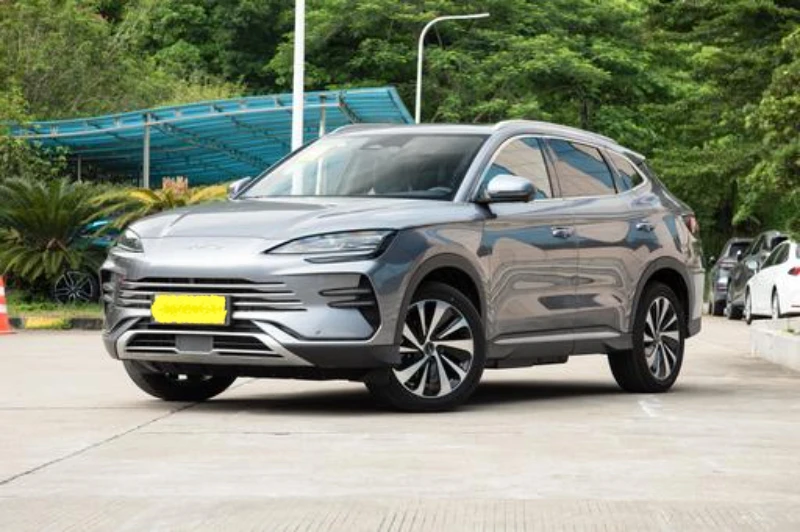 2024 новые автомобили BYD Song Plus dmi 110 км дальность полета гибридный автомобиль Honor флагманская версия Быстрая зарядка 5 мест внедорожник последняя D