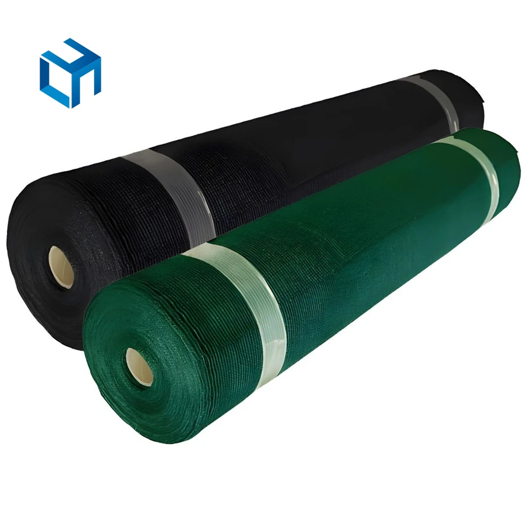 Shandong Product Durable Outdoor Protection Green Shade Net Roll  Blue Shade Net Flat Wire Mono Wire Shade Net