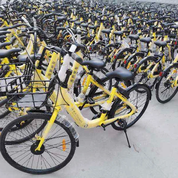 cheap stock 24inch ofo/ shared bikes spoke wheels single speed various colours for avoiding virus