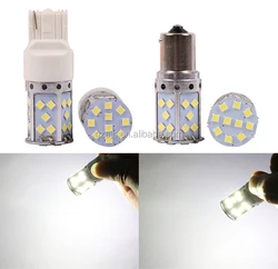 Factory direct sales car led turn signal bulb 3030 35SMD model light PY21w No Flash Error Free 1156 BAU15S  Canbus