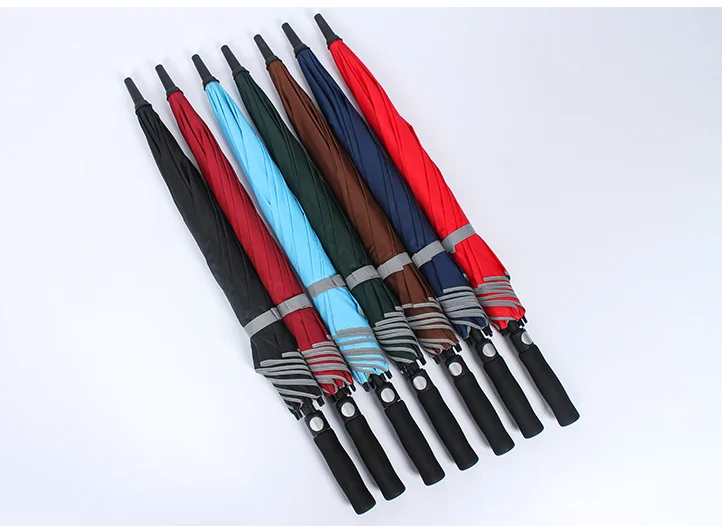 Ovida EVA Handle Custom Logo Umbrella Cheap Price Pongee Fabric Umbrellas Waterproof And Windproof