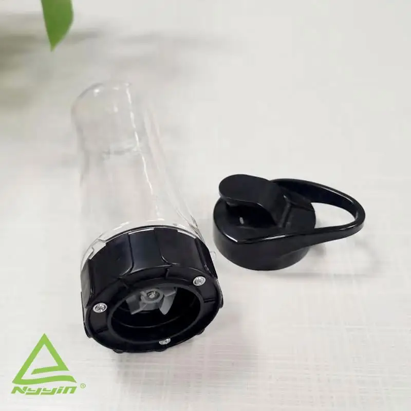 Small Mini Meat Grinder Personal Blender Table Portable Sport Bottle Top Design with 600ml Electric Plastic OEM Push Button 300