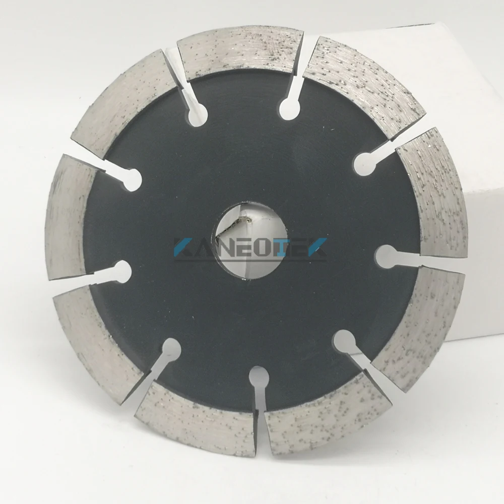 KANEOTEK 4.5/5 Inch 10mm Height V Groove Crack Chaser Diamond Circular Saw Blade For Stone Granite Marble Concrete Acrylic Wall