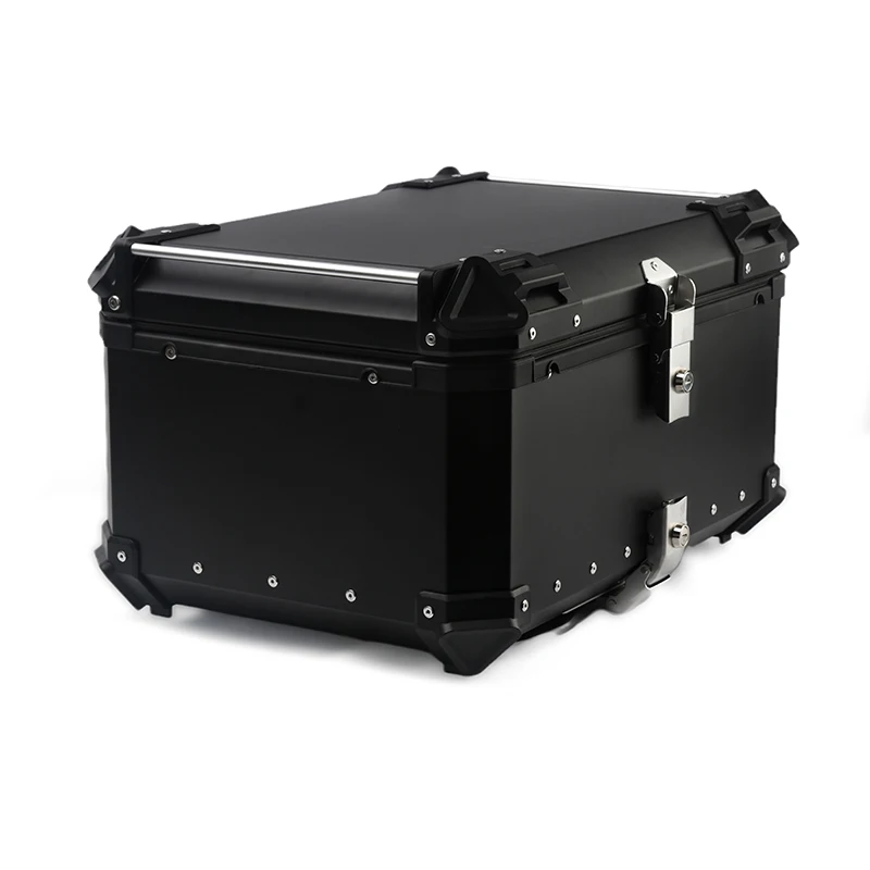 BK 65L boites pour moto luggage carrier hard side case pannier aluminum alloy motorcycle top box for BMW motorcycle