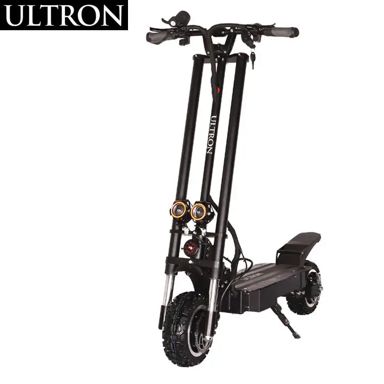 
150Kg Load Fastest Foldable CE Battery Charger Seat Adult Ultron T118 Electric Kick Scooter 
