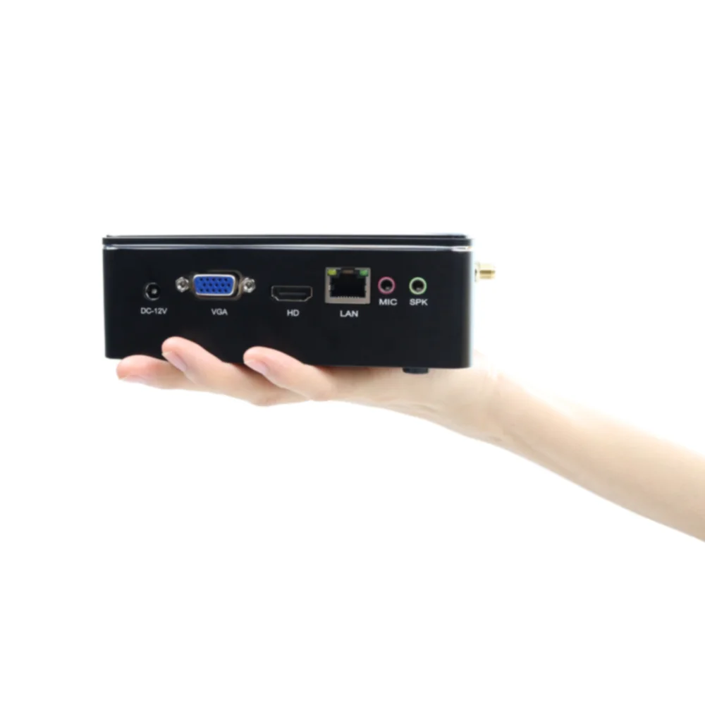 Mini PC Computer Factory Outlet Ce-leron 1037U Win10 Linux NUC Barebone Office Server Business Minipc Small Desktop