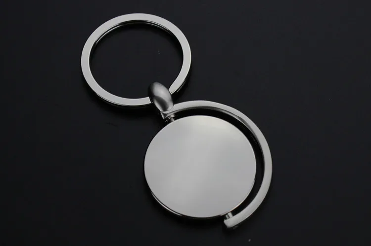 High Quality 3D Whirling Globe 3D Keychain Premium Alloy Souvenir for Promotions and Carabiners