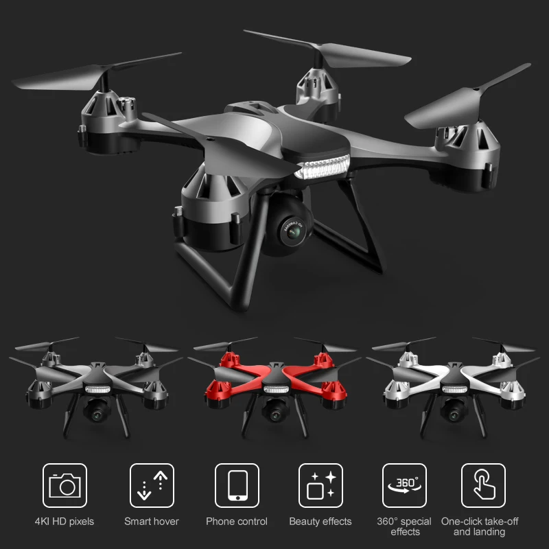 RTS-New Arrival JC801 4K Camera fixed wing Photography Mini Drone With 4K HD Camera