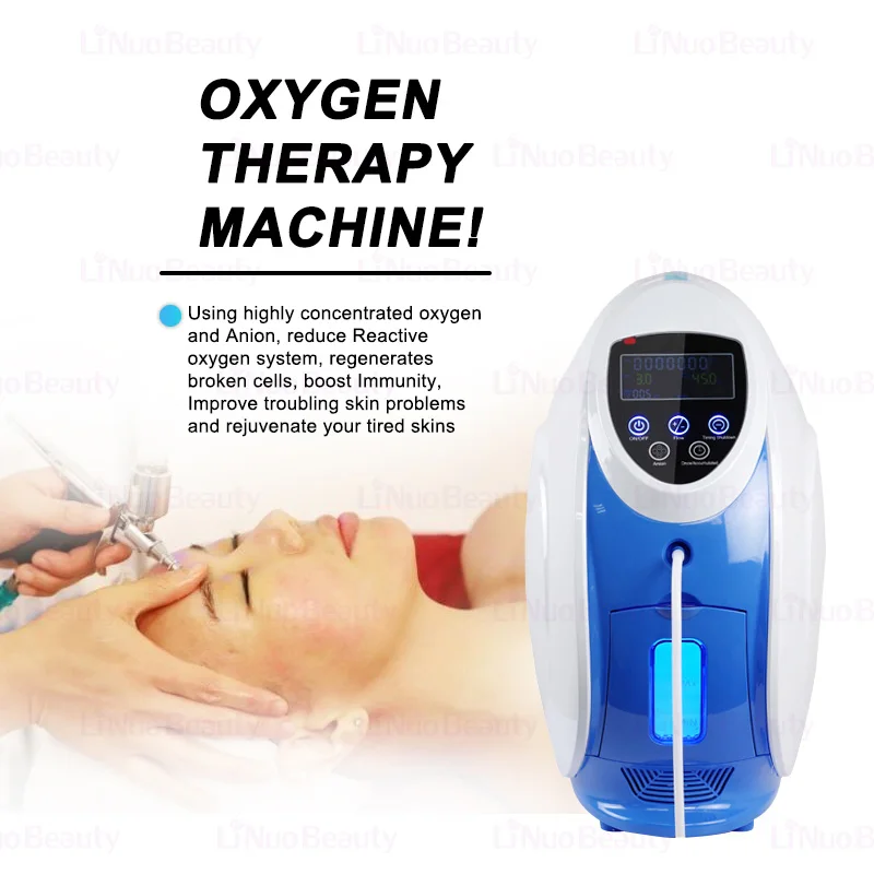 Korea O2toderm anti-aging  deep water refill apparatus portable oxygen machine Skin Tightening for facials  oxygen jet device