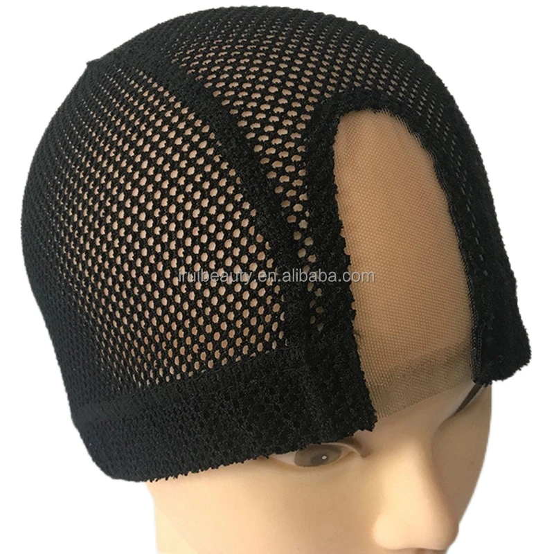 High Quality Private Label Stretchable Elastic New Wig Cap Spandex Weaving Wig Base Cap Ventilated U Part High End Wig Caps