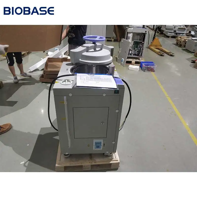 BIOBASE Китай горячей продажи 50L Вертикальный автоклав BKQ-B50II в 7 программ для твердого и жидкого с дополнительным