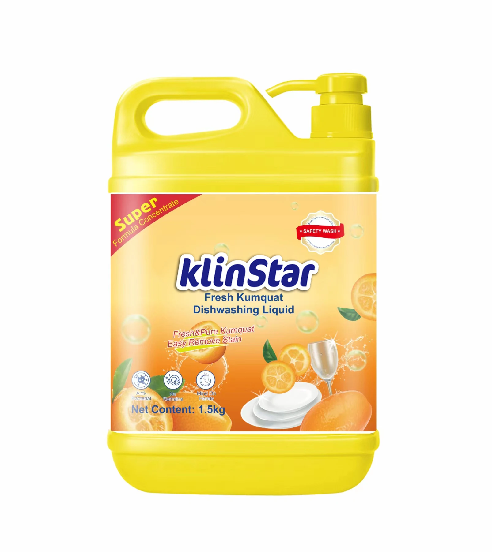 fresh lemon dishwashing liquid OEM ODM washing liquid Laundry Liquid