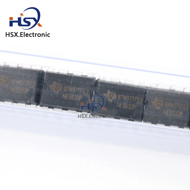 Новый оригинальный NE5532P DIP-8 с низким уровнем шума чип двойного операционного