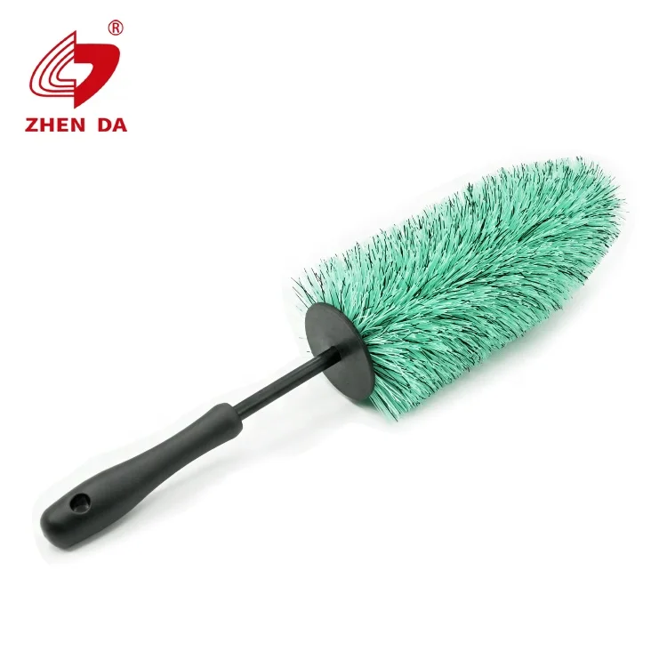 High Quality PP bristle Car Wheel Tire Rim Brush car wash brushes for cleaning wheel and rim