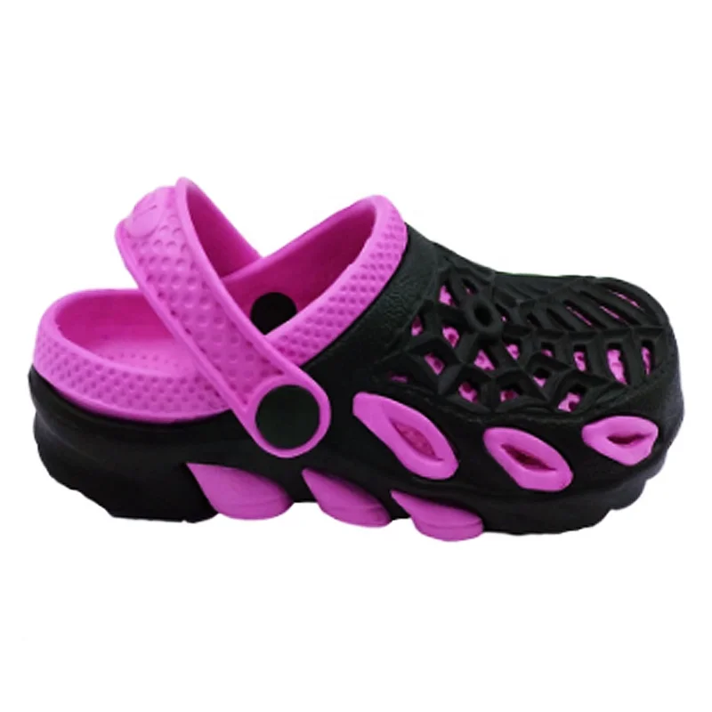 
China Cheap New Product Custom Kids Clogs Spiderman Patch Eva Clogs Garden Shoes for Children Sandals Slippers 
