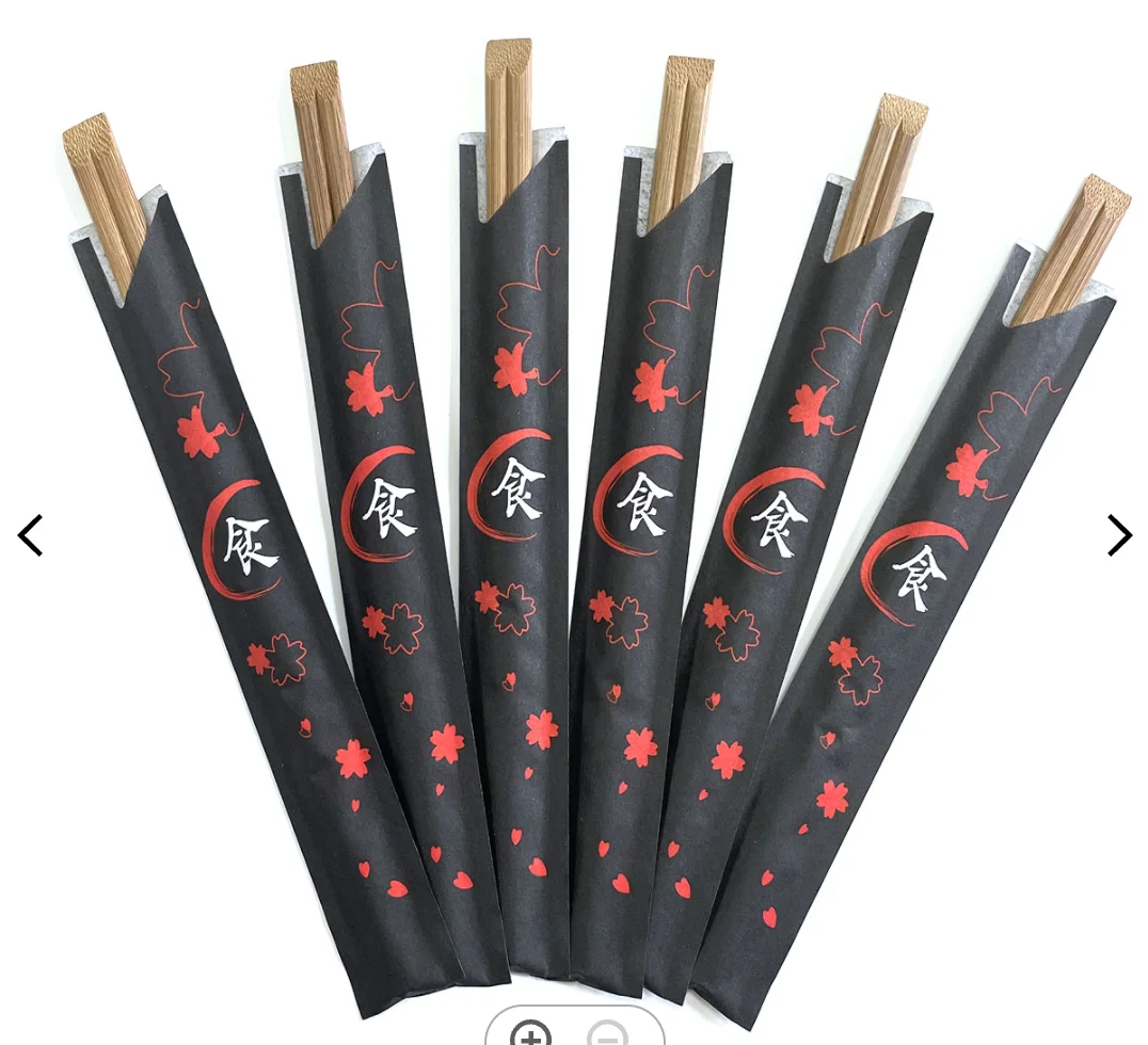 Bamboo Sushi Tensoge Chopsticks Chinese disposable bamboo Chopsticks