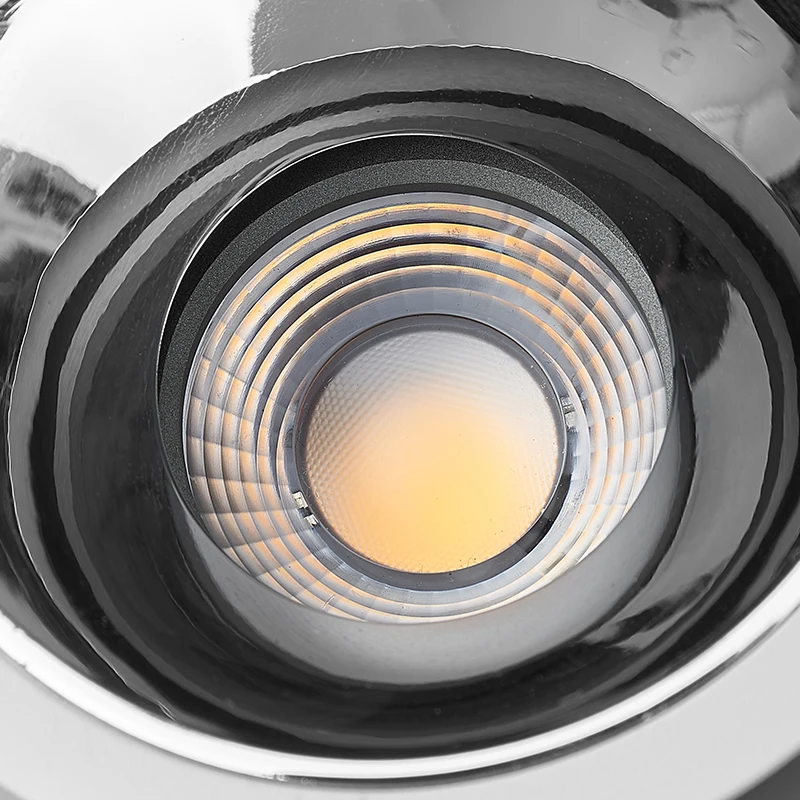 Hotel housing adjustable10w Ip44 waterproof dimmable smart anti glare recessed downlight led spotlight