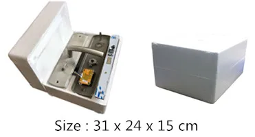 
European Mortise Italy Small Size Electronic Hotel Door Lock 