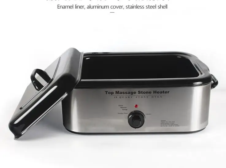 Cheap price Professional hot stone massage heater Body Spa Basalt hot stone massage set with massage stone heater