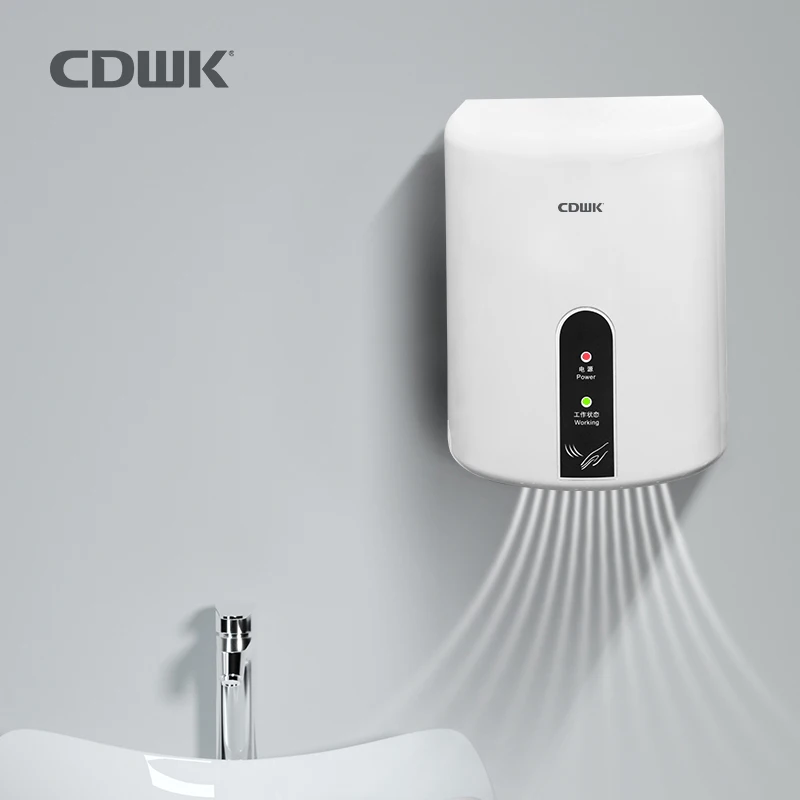 Автоматическая сушилка для рук CDWK secador de manos с настенным датчиком ABS