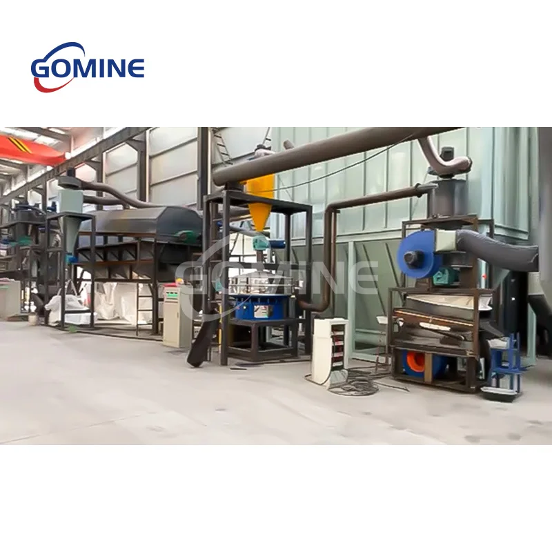 Car Battery Recycling Equipment 500kg/h Lithium Battery Recycle Production Line E Waste