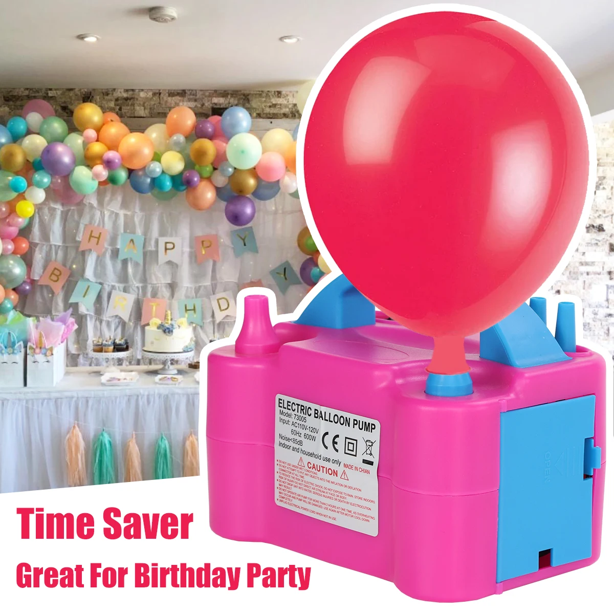 factory wholesale electric balloon inflator electric air balloon pump electric balloon pump for inflating