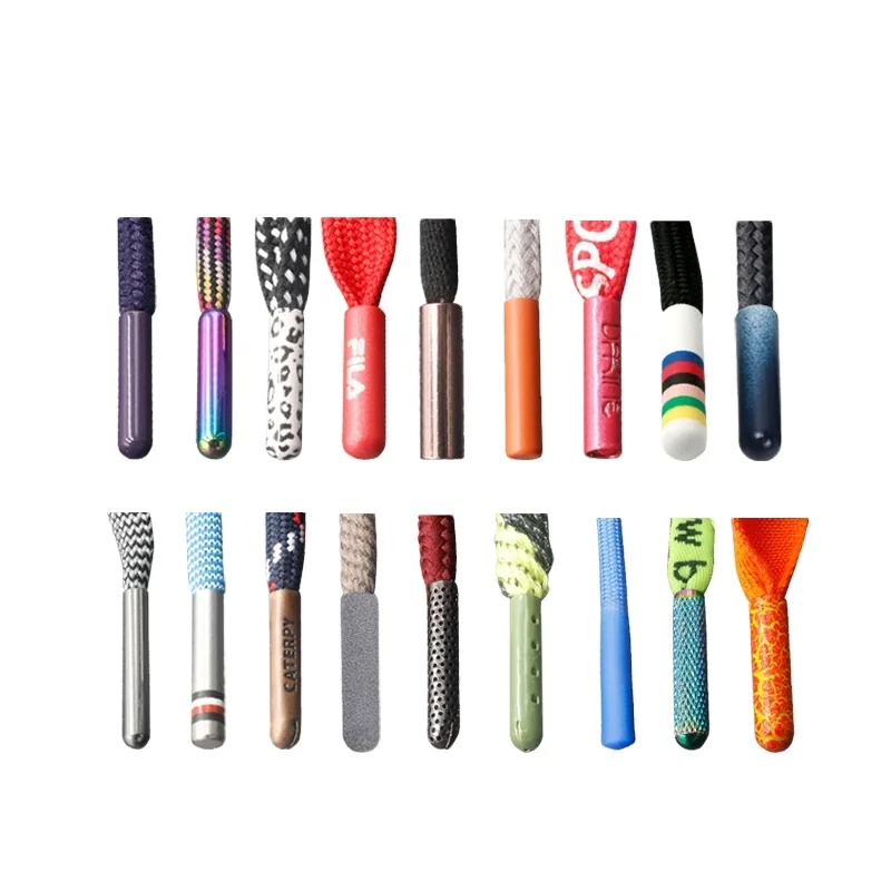 Custom drawstring cord  for sports pants waist rope hoodie drawcord with logo