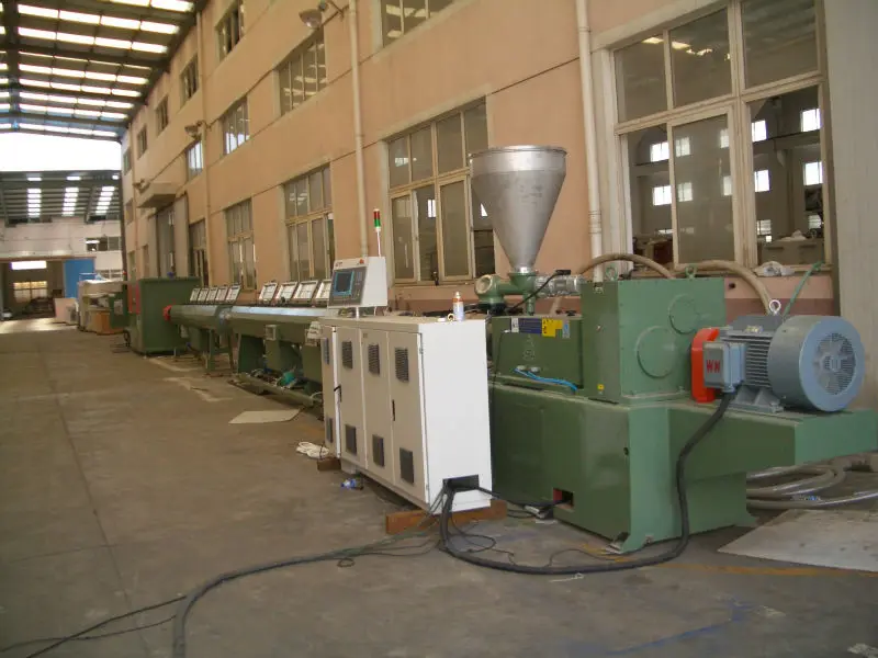 Pvc Pipe Machine Plastic Extrusion Line Upvc Tube Production Line High Automatic For Pvc Pipe Extrusion Line