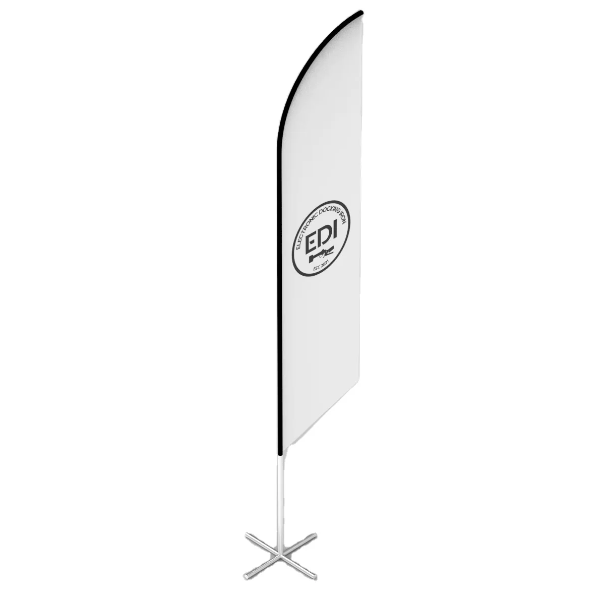 CATC Display Event Flags Advertisingfor Trade Shows Aluminum and Glass Fiber Flags for Outdoor Ornamentation