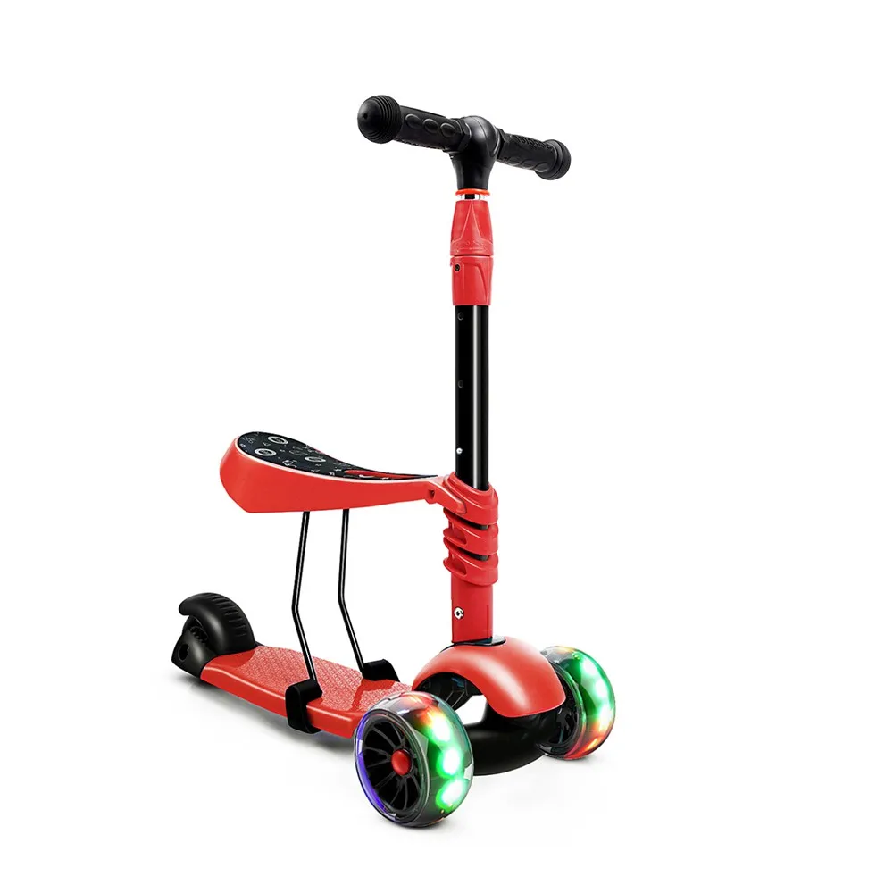 
Korimefa Kids Kick Scooter for 3-8 Years Old Child 3 Wheels kids seated scooter 