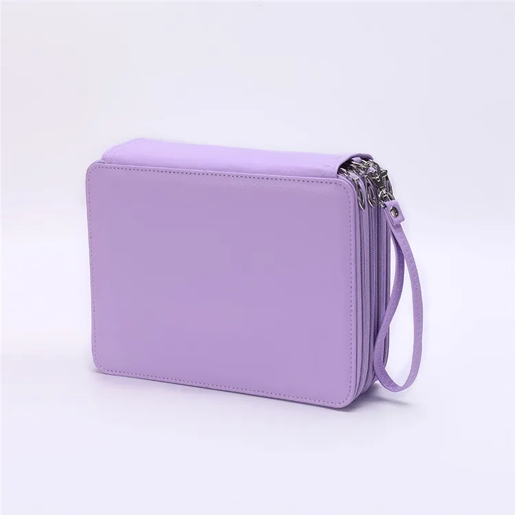 
Deluxe PU Leather Pencil Holder Organizer 184 Slot Colored Pencil Case 