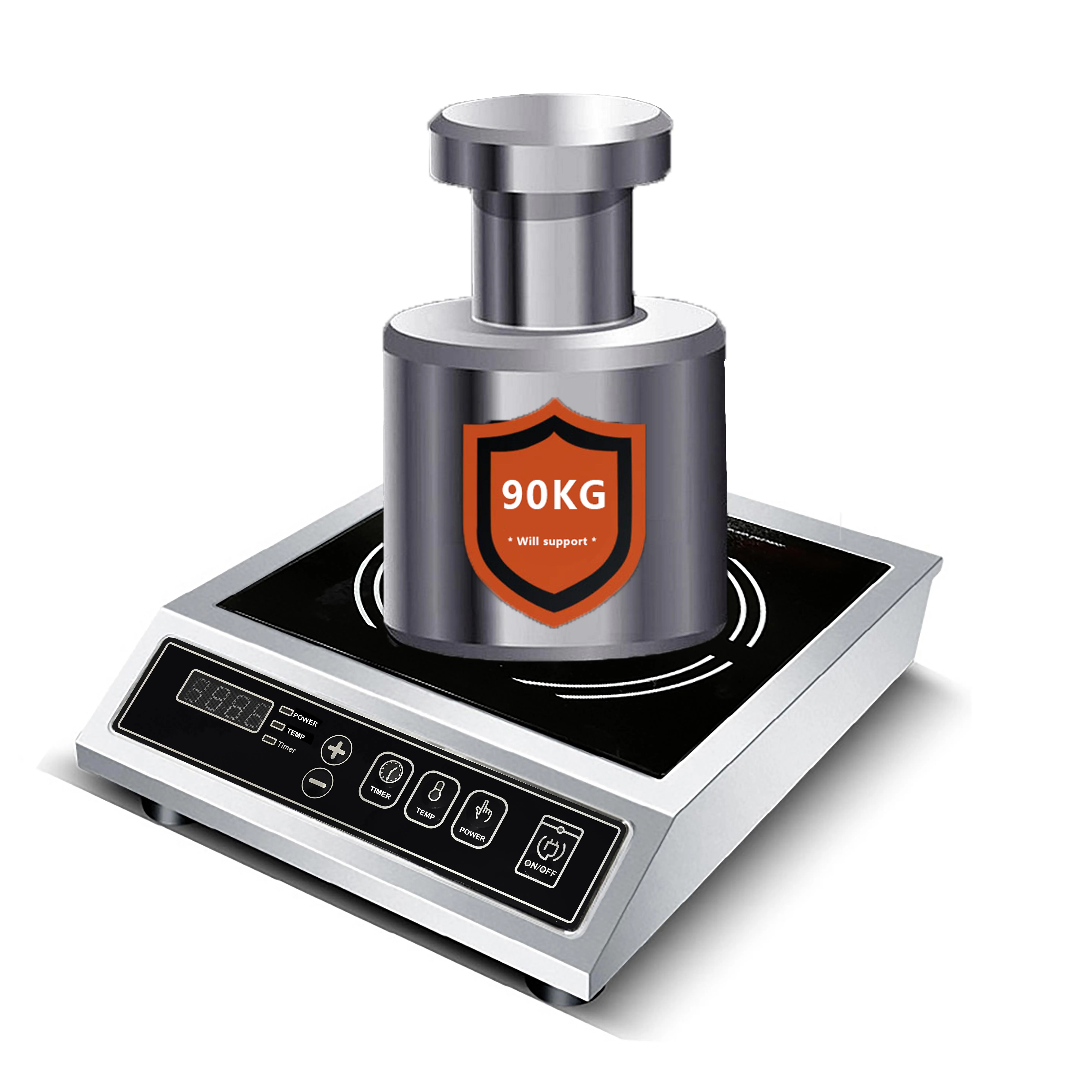 Датчик настольного типа печь с катушкой высокой мощности промышленная индукционная варочная горелка