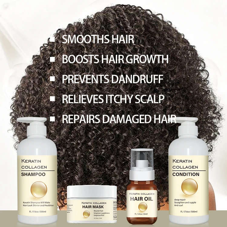 OEM/ODM Professional Salon Collagen Protein Treatment Hair Care Collagen Natural Private Label Moroccan Argan Oil Hair Mask