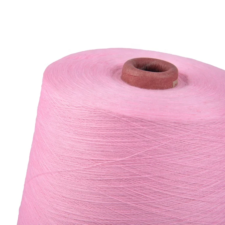 Customized 100% polyester spun yarn polyester spun yarn for socks