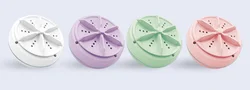 Mini fully semi-automatic household small washing socks underwear portable turbo folding washing machine