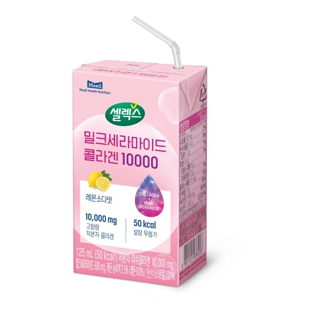 Красота здоровье корейский Maeil Selex молочный Церамид Коллаген жидкий коллаген молочный напиток отбеливание кожи частная марка