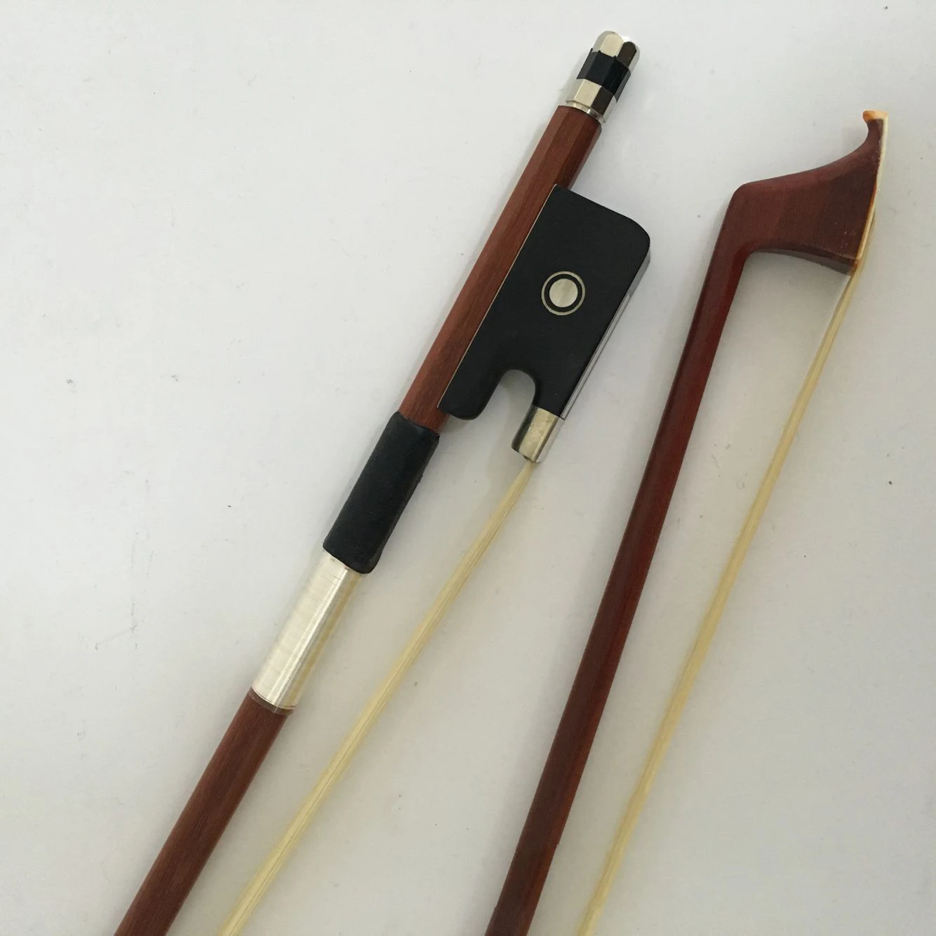 GB105 Chinese Cheap Price Ebony Cello Bow 1/2/3/4/8 cello Accessories For Sale