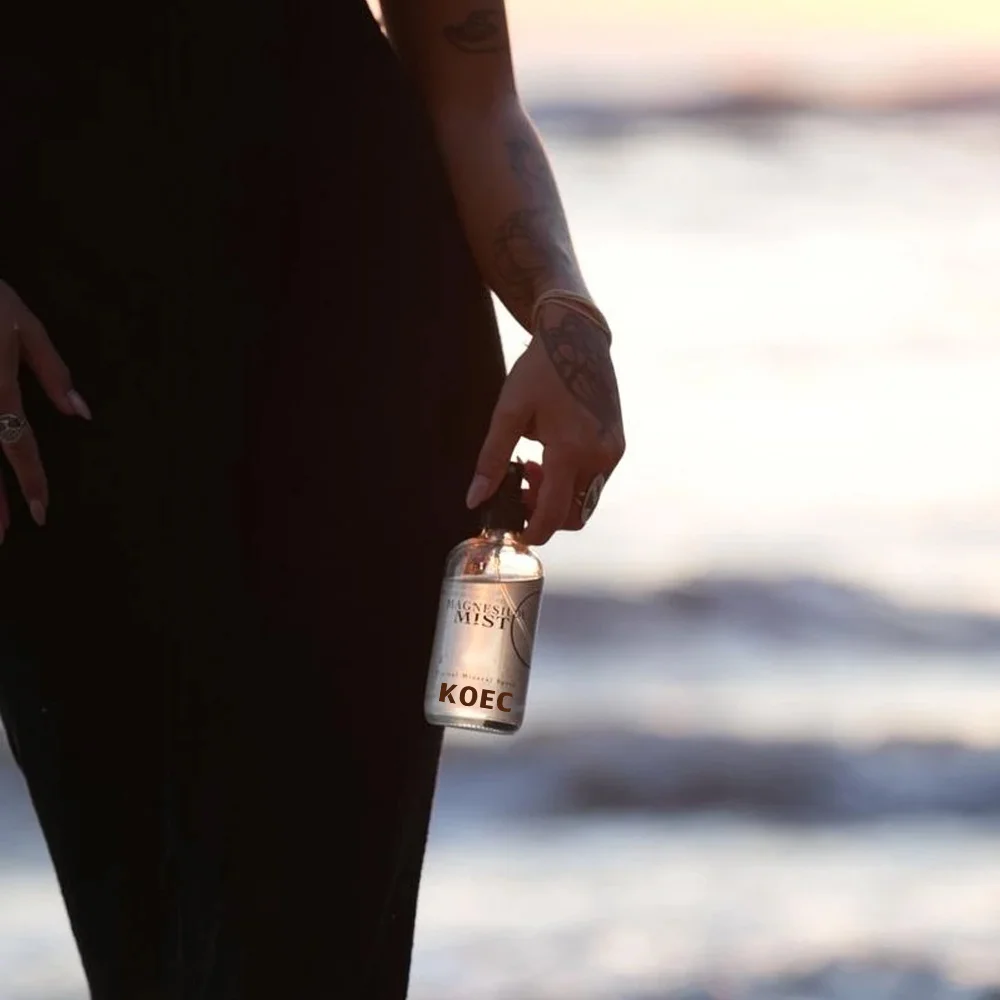 OEM Magnesium Mist Improve Health with Magnesium & Grounding Oils Recharge Relax Renew Accept Customized Logo