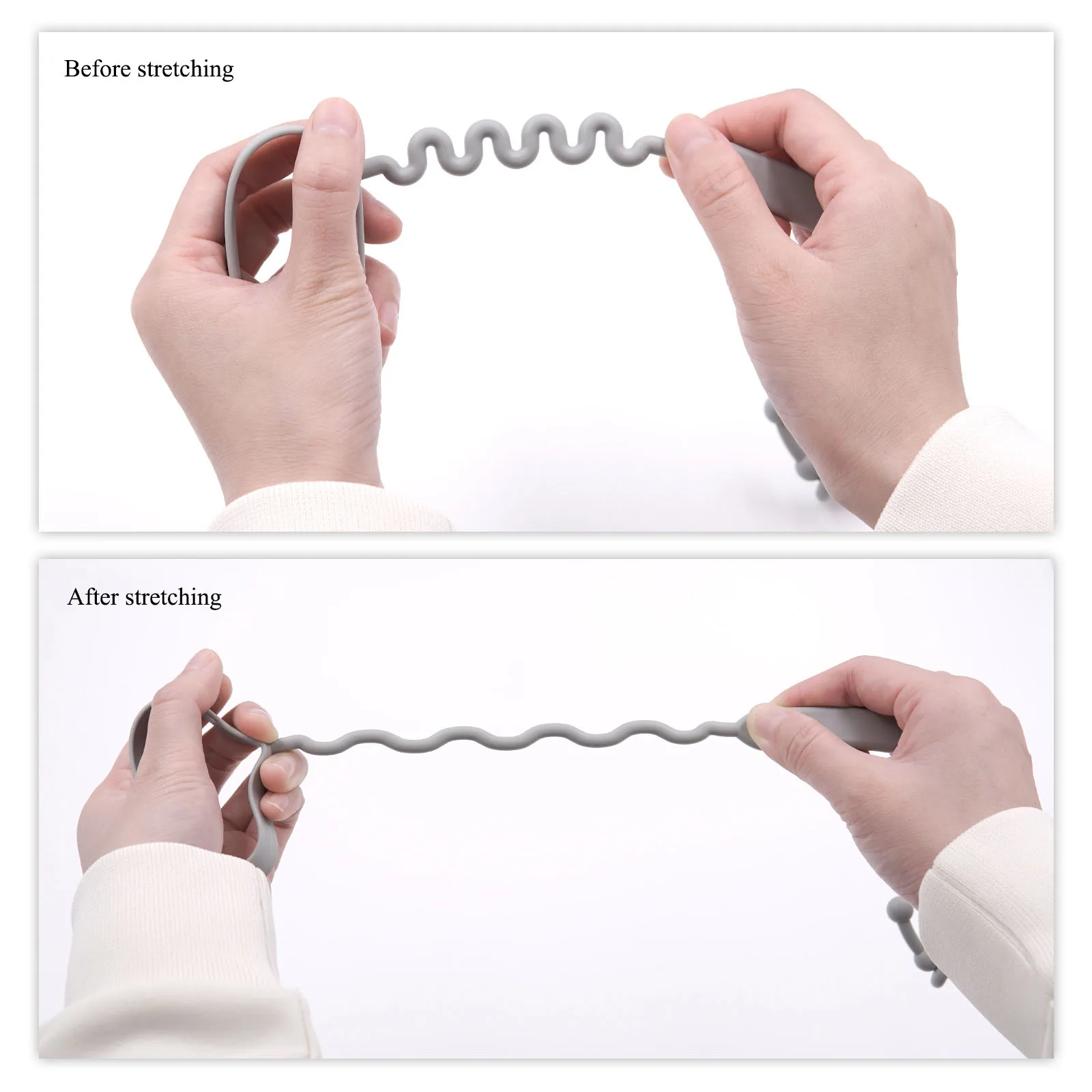 EASYMOM Stretchable Safety Anti Dropping Rope Adjustable Pacifier Teether Chain Silicone Baby Bottle Holder Strap Cup Toy