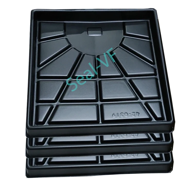 vacuum abs thermoforming trays made by large vacuum forming machine