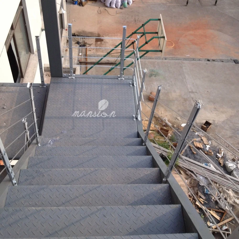 Outdoor Fire Escape Stairs