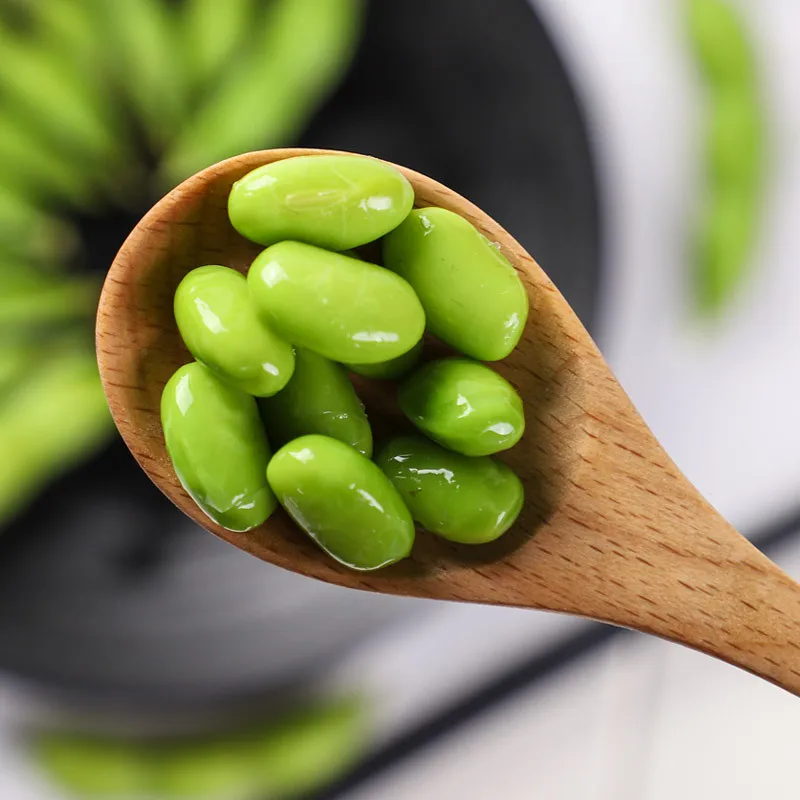 Новый Урожай Замороженная IQF Сои очищенные Edamame соевые бобы