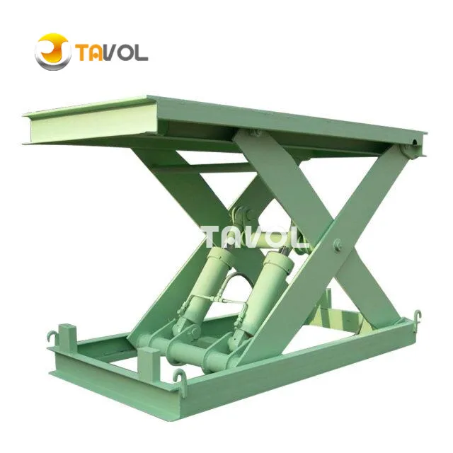 Customized 3ton 5ton Stationary Scissor Lift Hydraulic Freight Elevator Lifting Platform On Sale