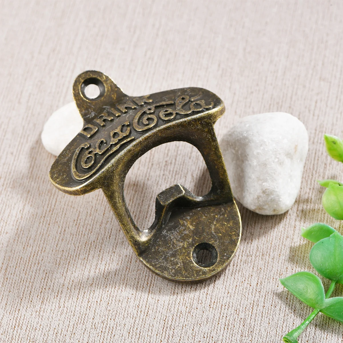 Smooth Antique Cast Iron Bottle Opener Wall Mounted Beer Bottle Opener Home Bar Beer Tool