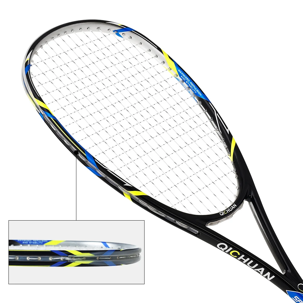 Model SR100 1pcs super lightweight 135+/-8g squash racket