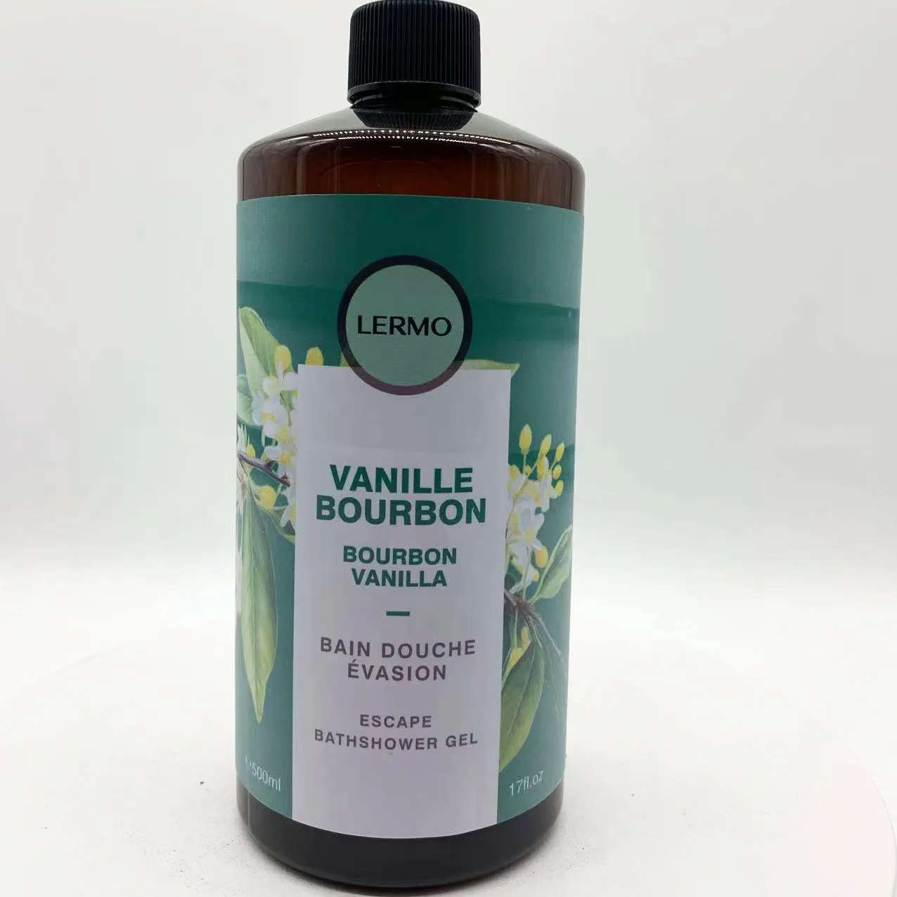 LERMO  OEM/ODM Osmanthus Scented Body Wash  500ml Refreshing Moisturizing Home Use  Body Wash Long Lasting Fragrance Shower Gel