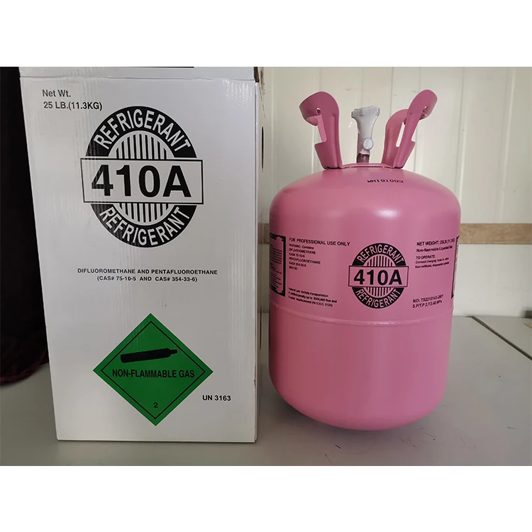 Wholesale Low Price High Quality R410a Refrigerant  For It Can Also Be Used In Aerosol Propellants, Medical Aerosols