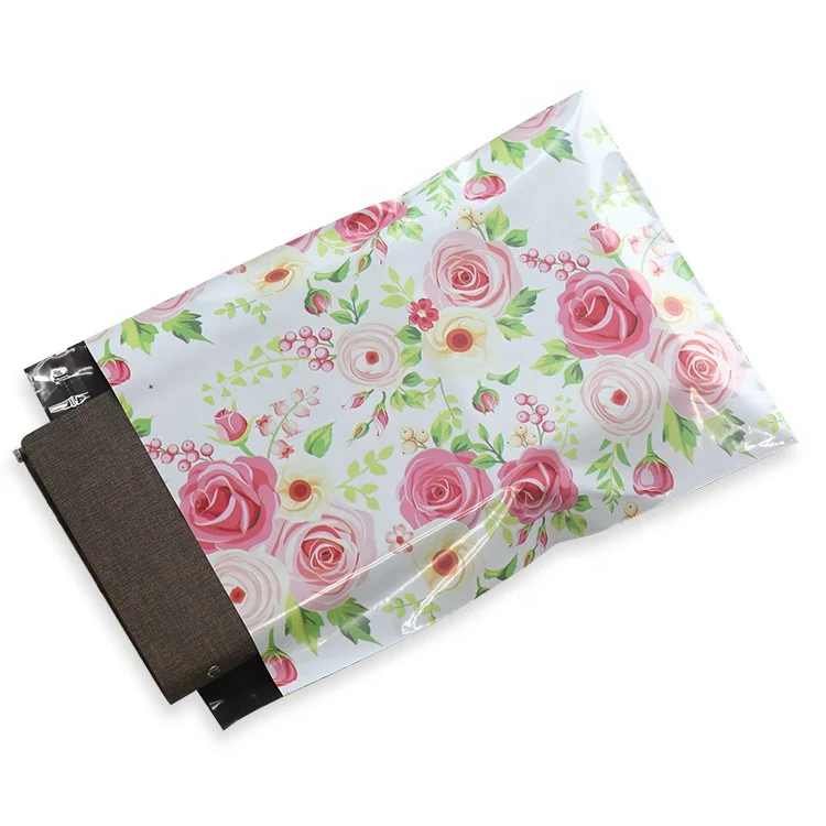 Self Adhesive Printed Poly Mail Post Shipping Packing Plastic Parcel Plastic Poly Bag For Express