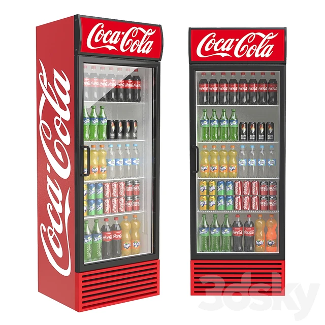 
high quality beverage fridge commercial refrigerator glass door congelateur cola 