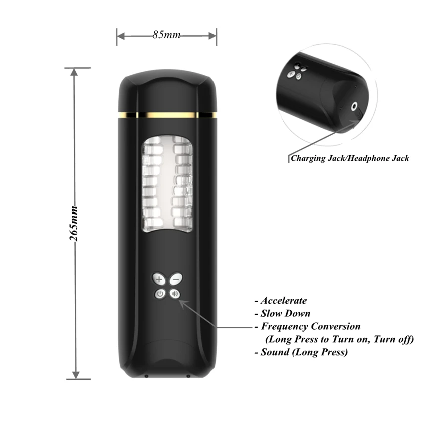 Automatic Squirming Man Pocket Pussy, Otouch Masturbator, Women Vagina Masturbator Cup with Suction Doll India Sex Toys for Male